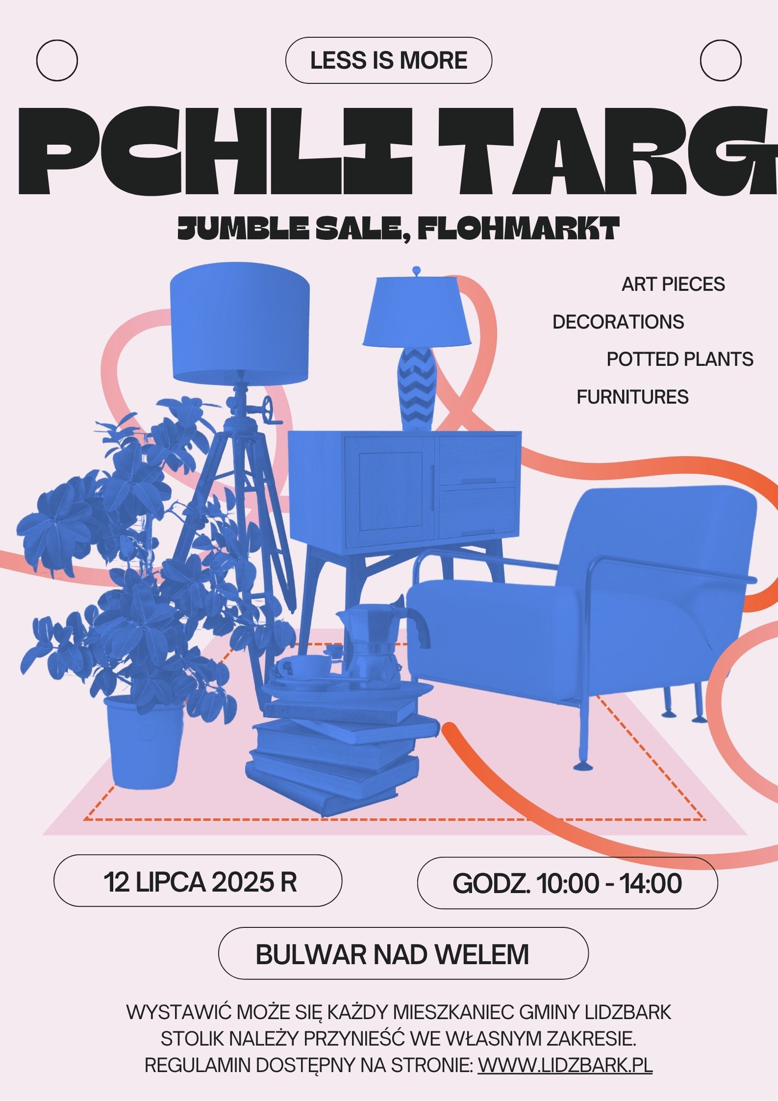 W myśl zasady "less is more" – Pchli Targ nad Welem!